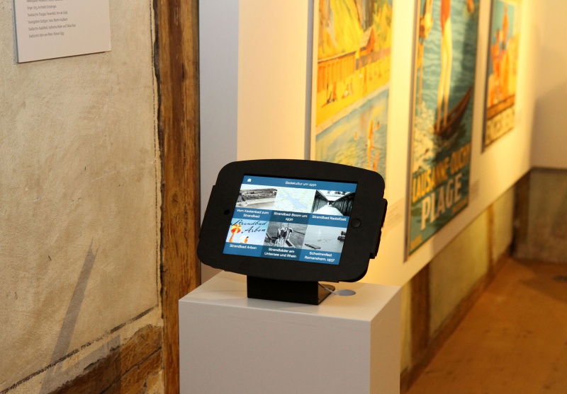 visions.ch realisierte die technische Umsetzung der Touch Terminals.