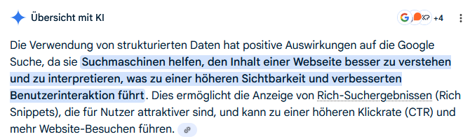 Inhalte durch strukturierte Daten besser interpretieren