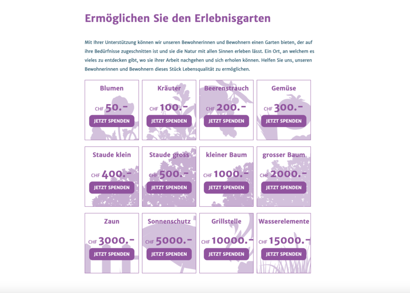 Stiftung Sonnenhalde in Münchwilen